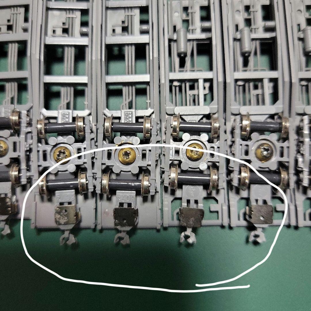 鉄道模型 コキ106+ 107 台車のみ 13両ジャンク扱い 現状販売中古