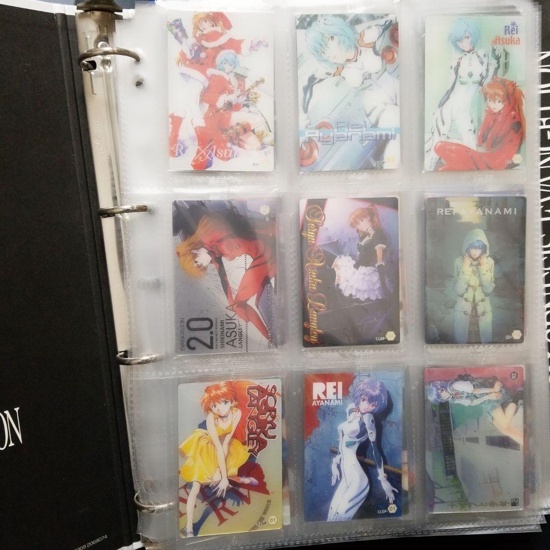 非売品カードファイル付き！エヴァンゲリオン　ウエハースカードセット