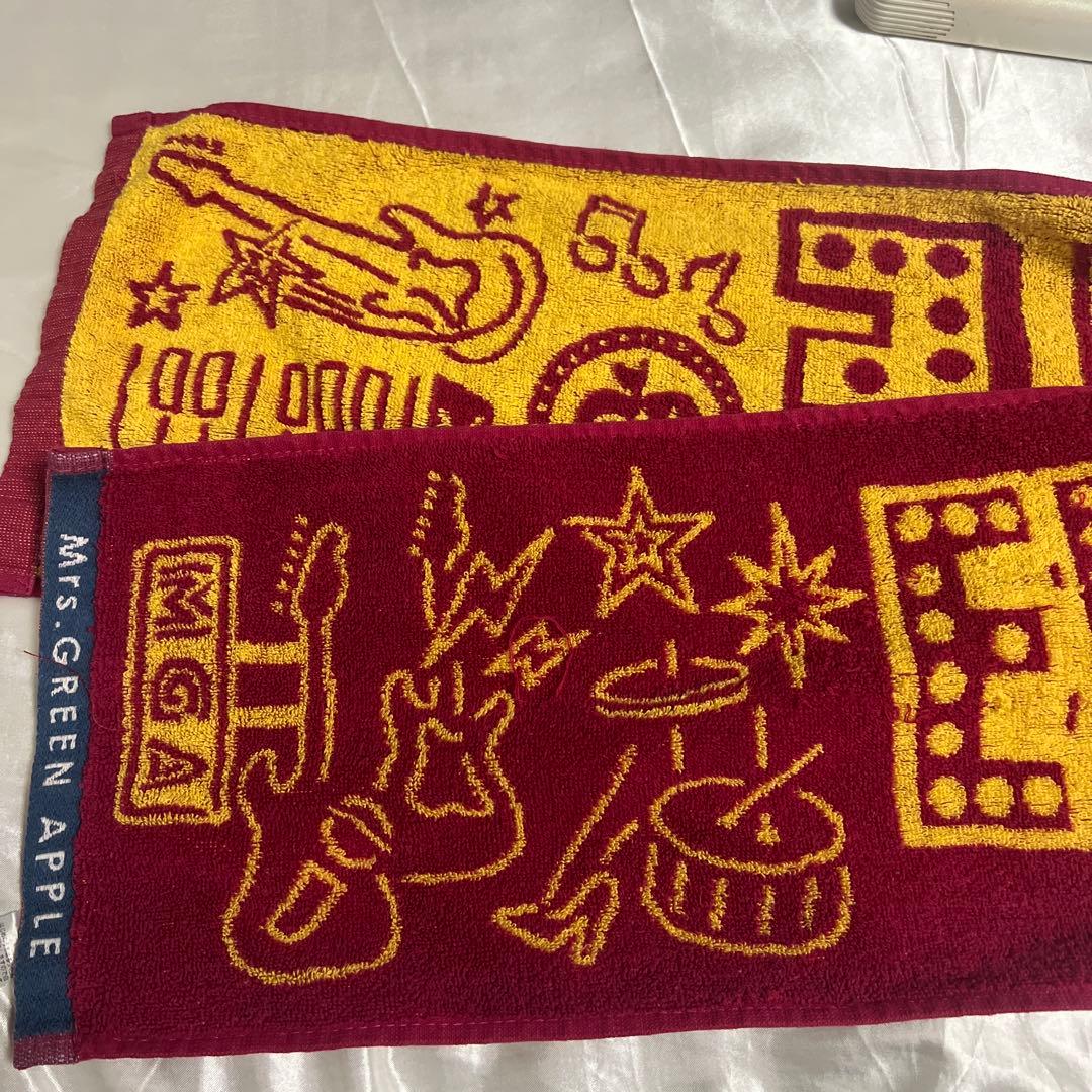 Mrs.GREEN APPLE まとめ売り　ピンバッチ、ラバーバンド、タオル