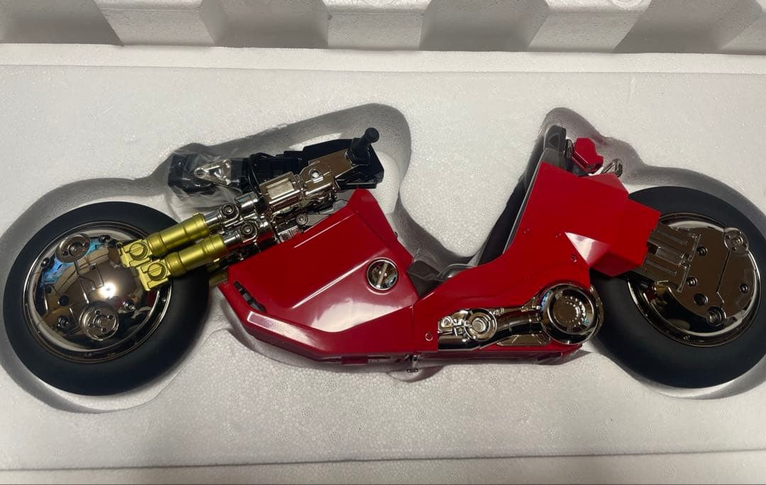 バンダイ　ポピニカ魂 金田のバイク&金田正太郎2点セット（リバイバル版）