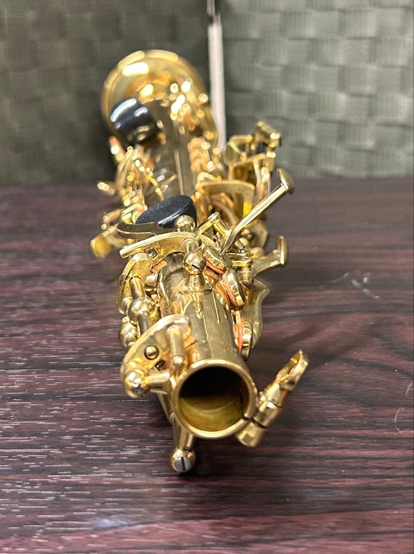 【動作未確認品】ソプラノサックス ゴールド