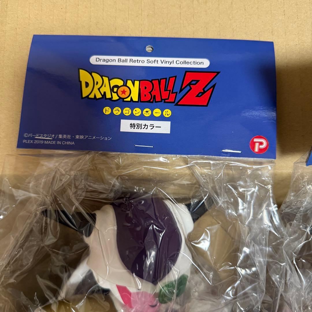 ドラゴンボールZ レトロソフビ　フリーザ 通常カラー＋特別カラー 小型ポッド付