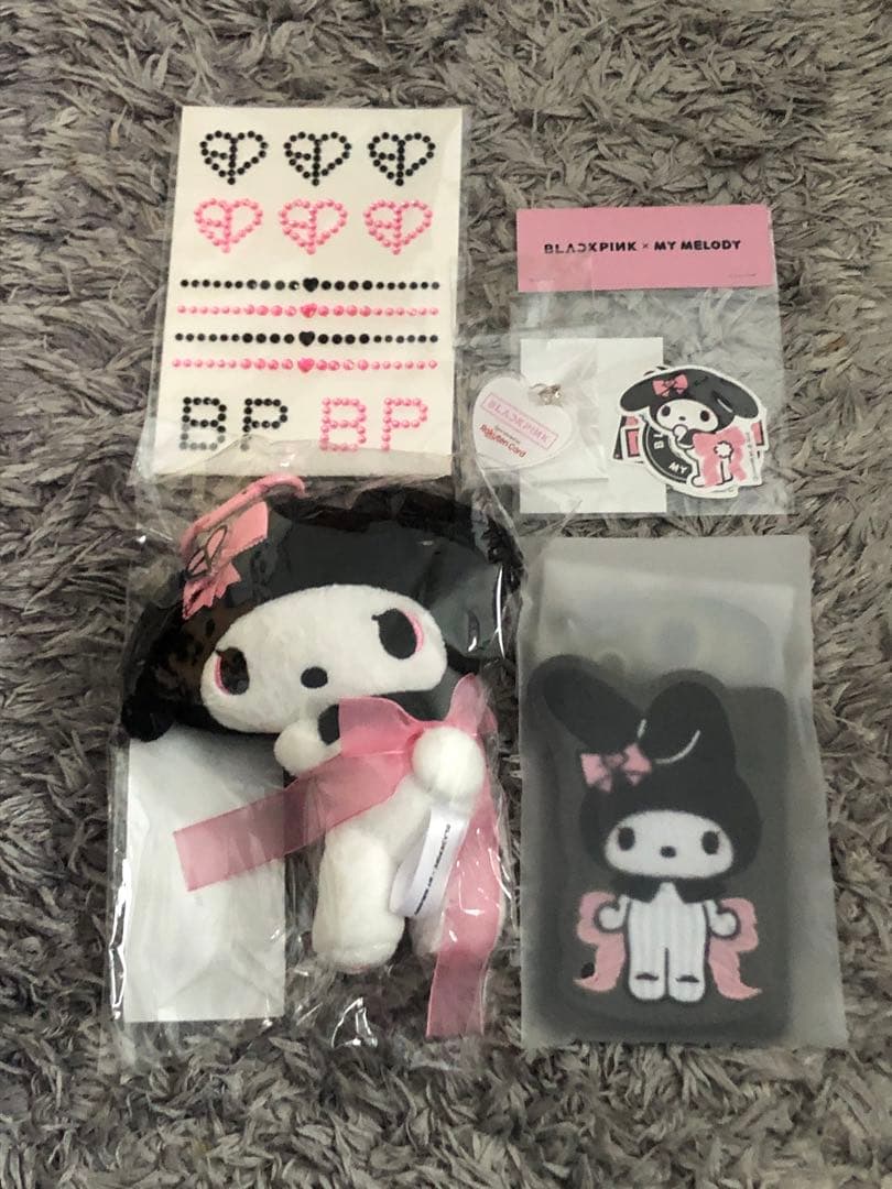 BLACKPINK × My Melody 3点セット おまけ付き