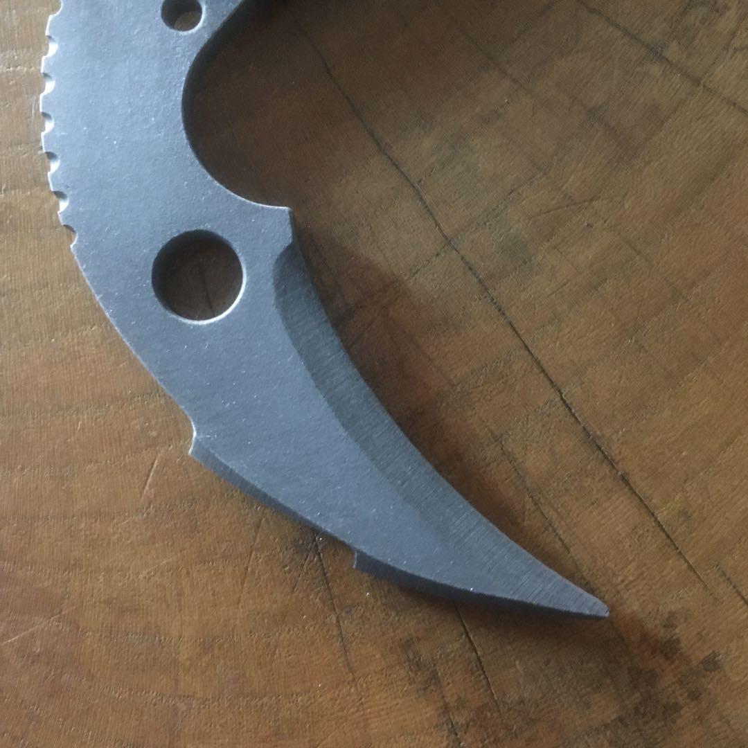 No 160 カスタム トレーニングナイフ　刃無し