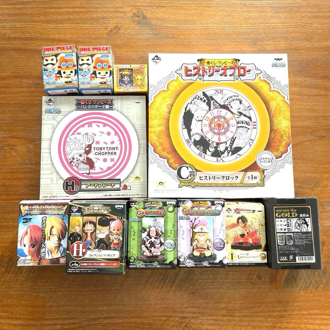 【160点以上】ONE PIECEキャラクターグッズ　まとめ売り