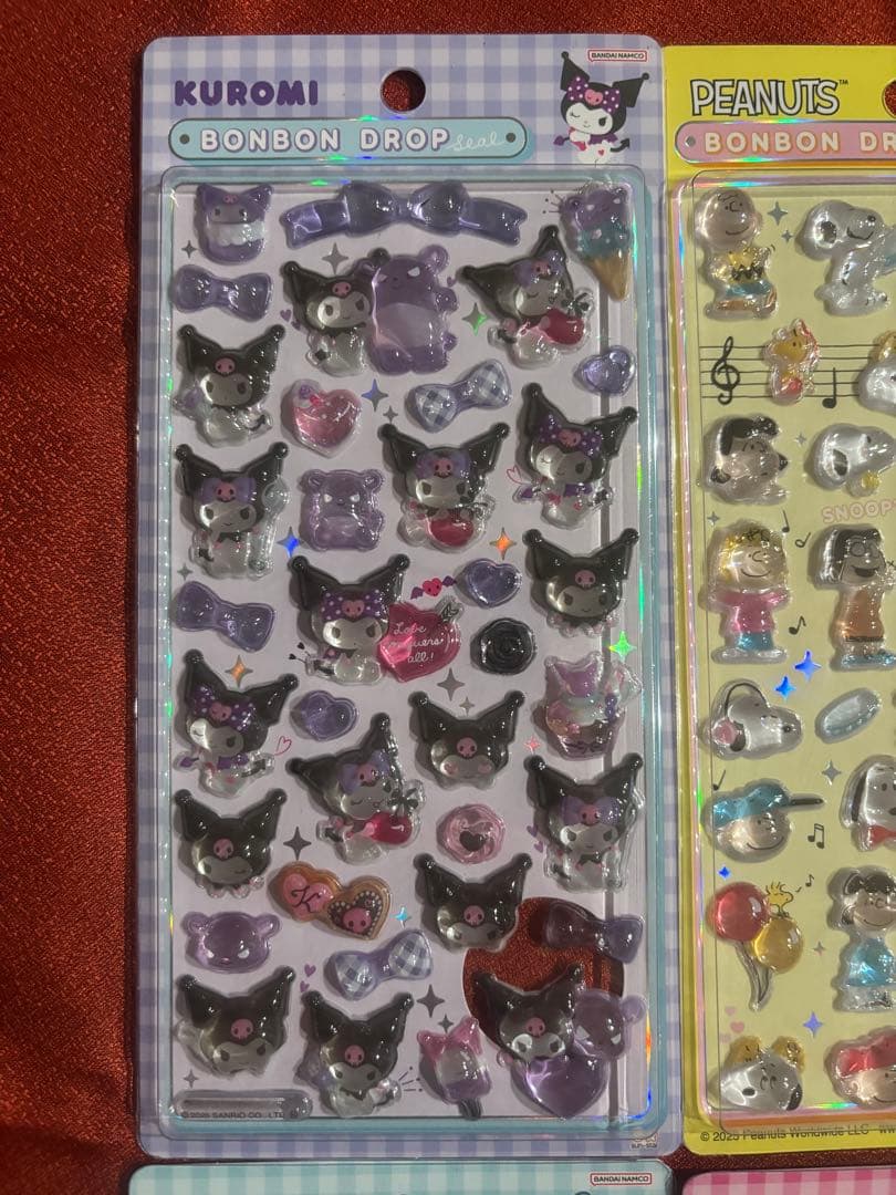 ボンボンドロップシール クーリア　6種セット サンリオ　キティ 国内正規品