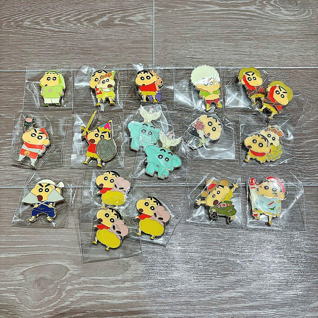 クレヨンしんちゃん 30周年記念 ピンバッジ