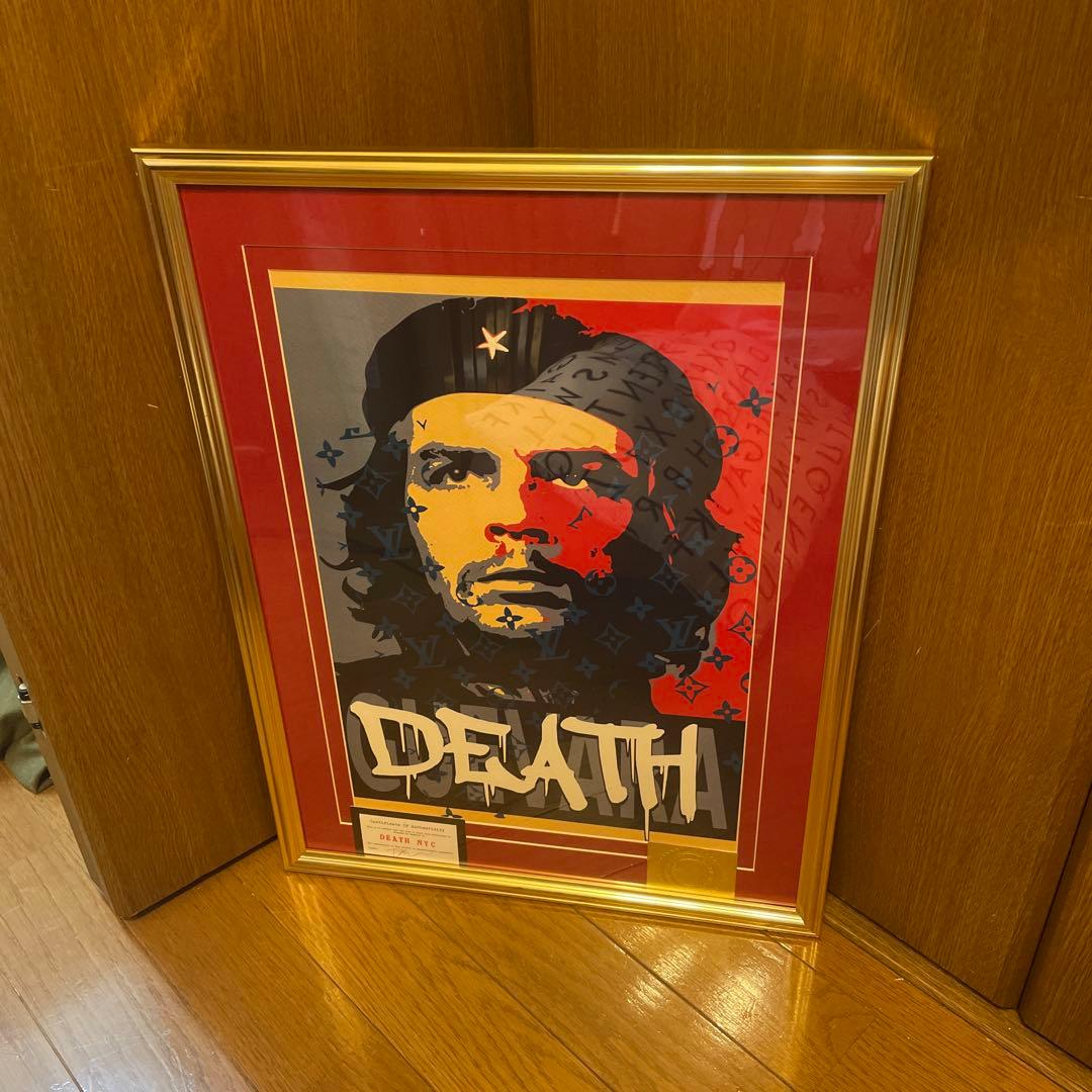 額込 世界限定100枚DEATH NYC アートポスター 現代アート 1