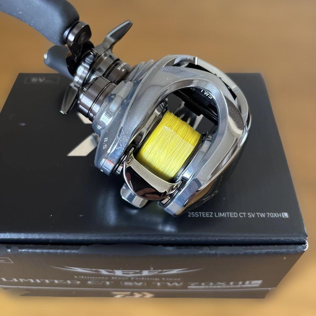 スティーズLIMITED CT SV TW 70XHLベイトリール