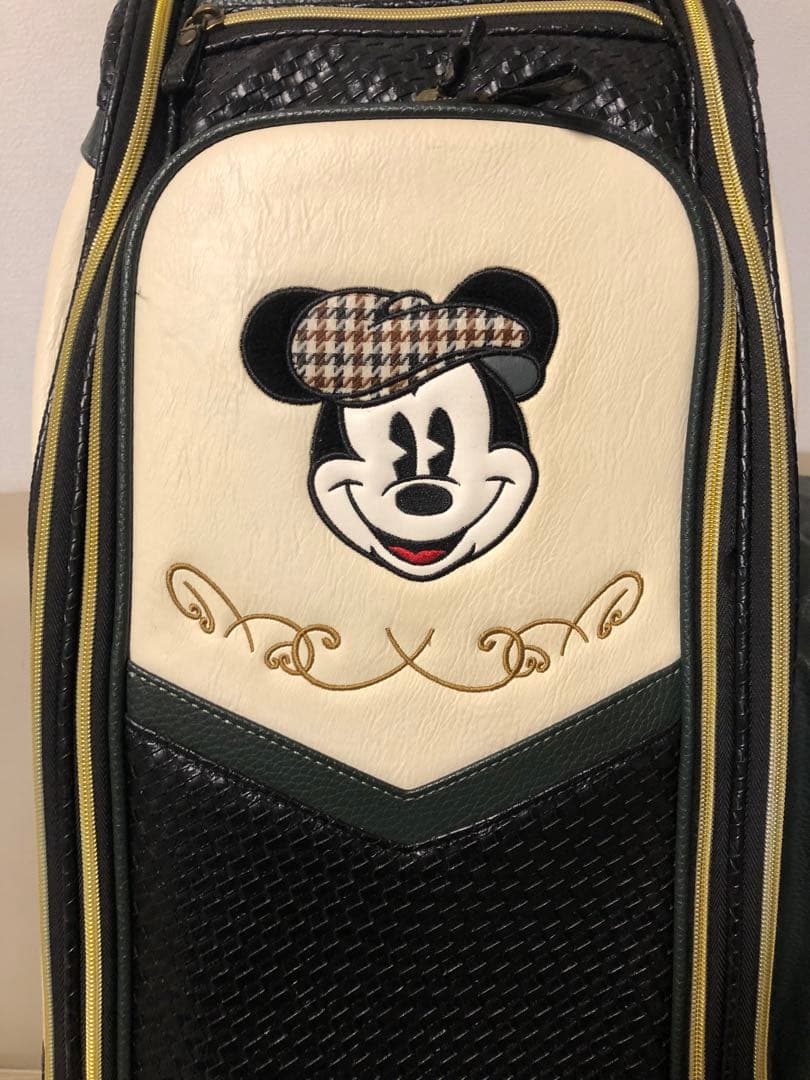 【送料込み】廃盤希少品　一点物　ミッキーマウス　キャディバッグ　ゴルフバッグ