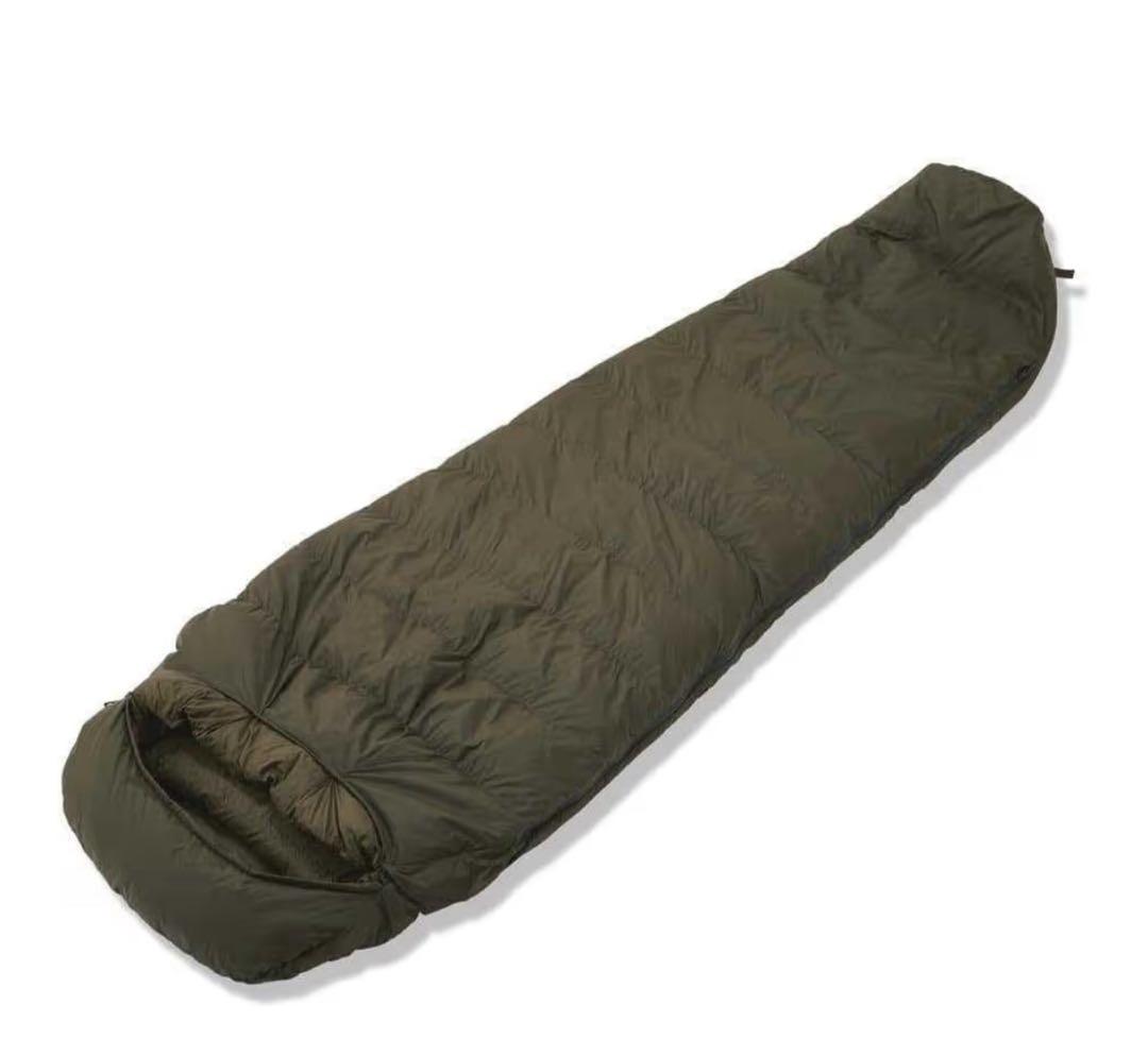 ワークマン　フード付き寝袋 オリーブグリーン