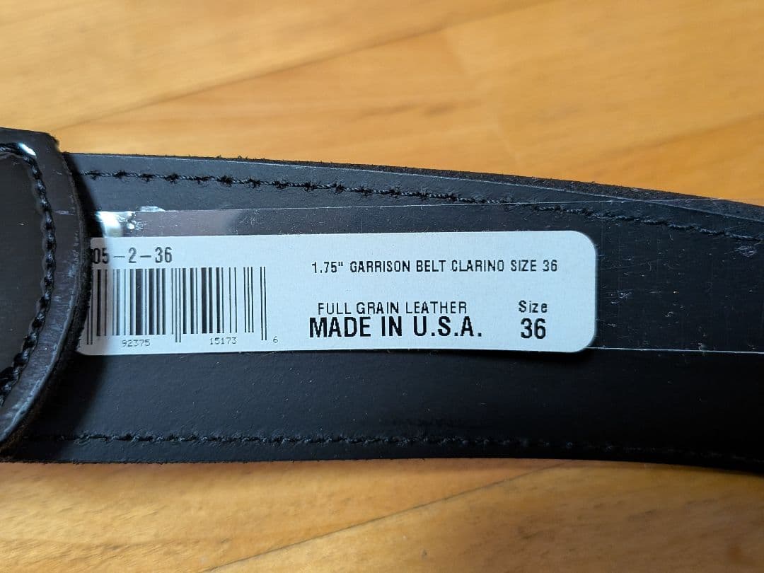 未使用　boston　ボストンレザー　ベルト　2本　USA