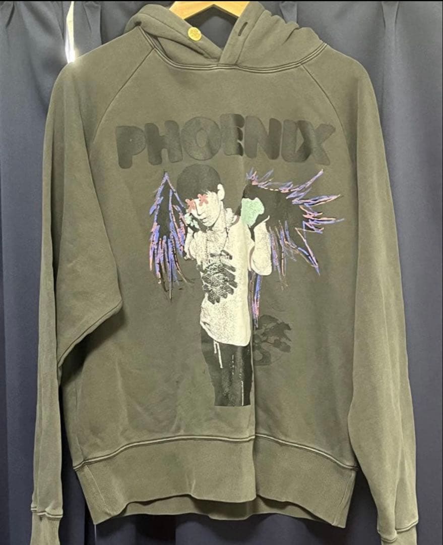 BECOMETREE PHOENIX パーカー　ブラック　サイズ2