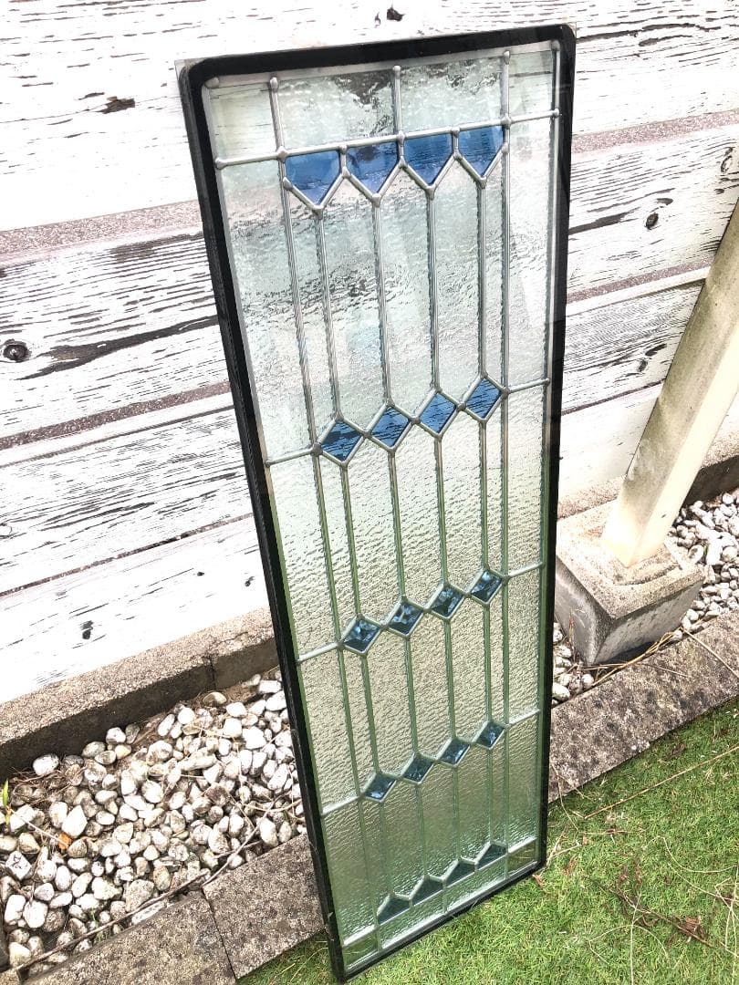 三重構造 大型 ステンドグラスパネル 高性能 住宅 玄関 リフォーム用 DIY