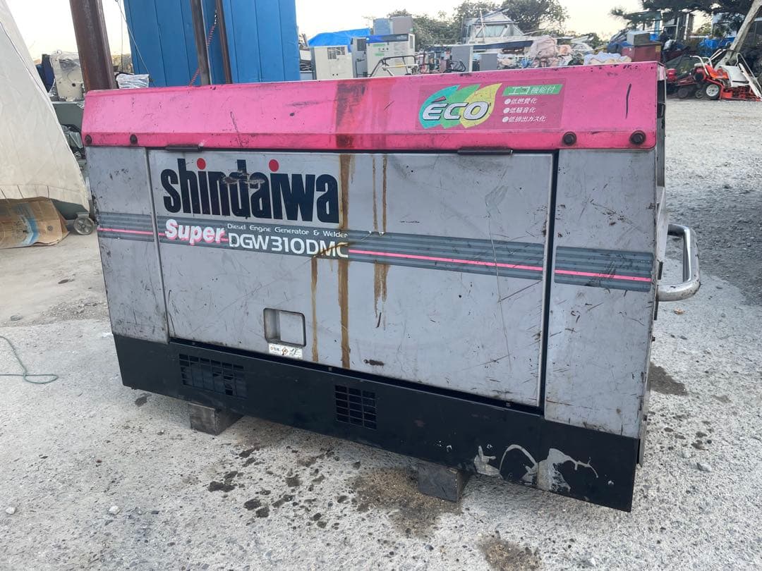 新ダイワ製 スーパーディーゼル溶接発電機 DGW310DMC