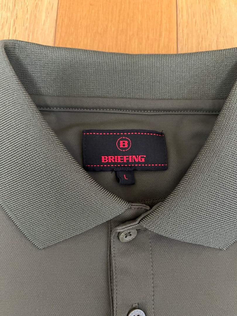 BRIEFING ポロシャツ オリーブ