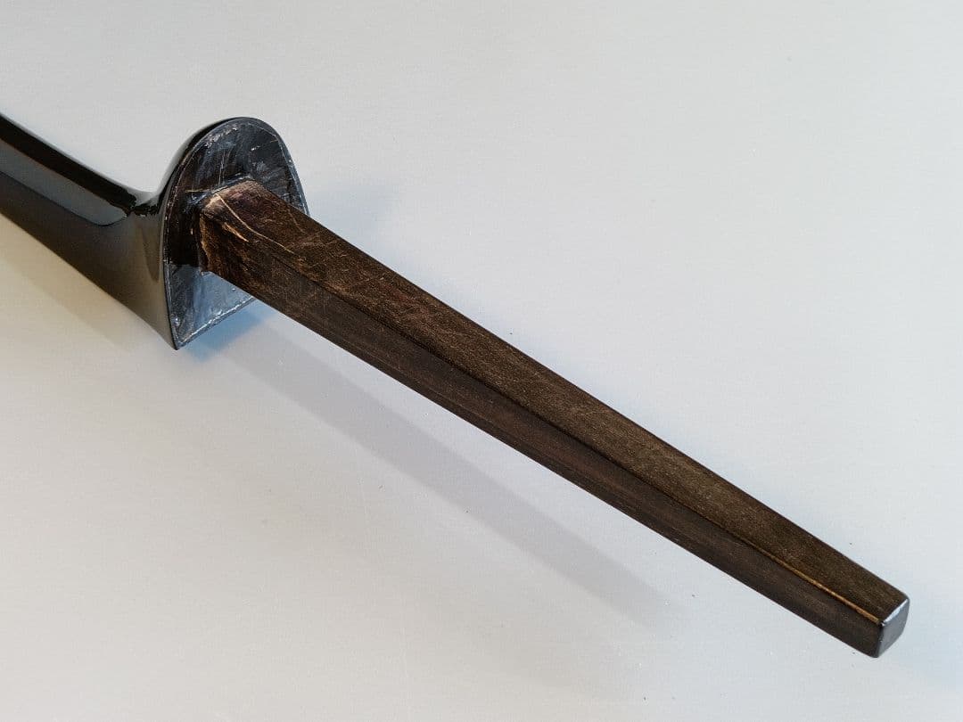 昭和の名工 佐久本盛信作 西平開鐘写し 八重山黒木ウジラミ材 本革一枚張り胴