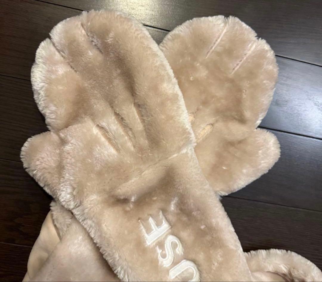 ディズニー ミッキー ファンキャップマフラー ベージュ！！