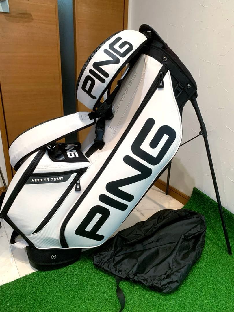 美品 PINGピンフーファーツアープ 口仕様 スタンド キャディバッグ