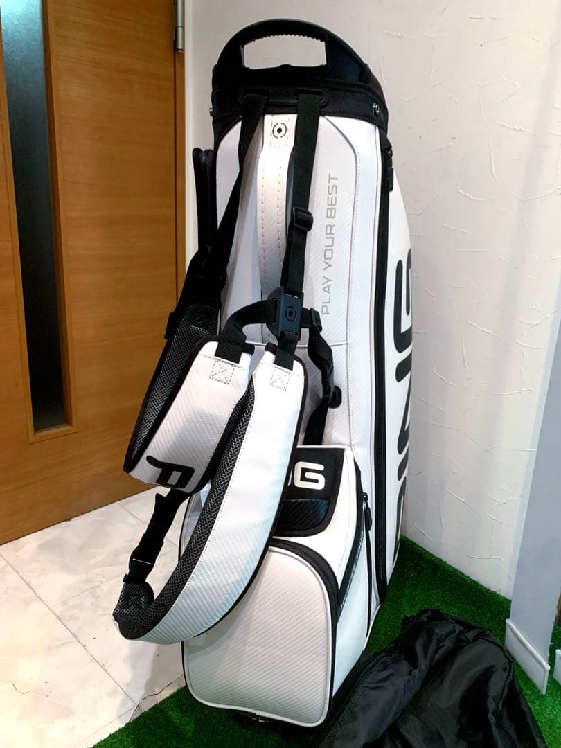 美品 PINGピンフーファーツアープ 口仕様 スタンド キャディバッグ