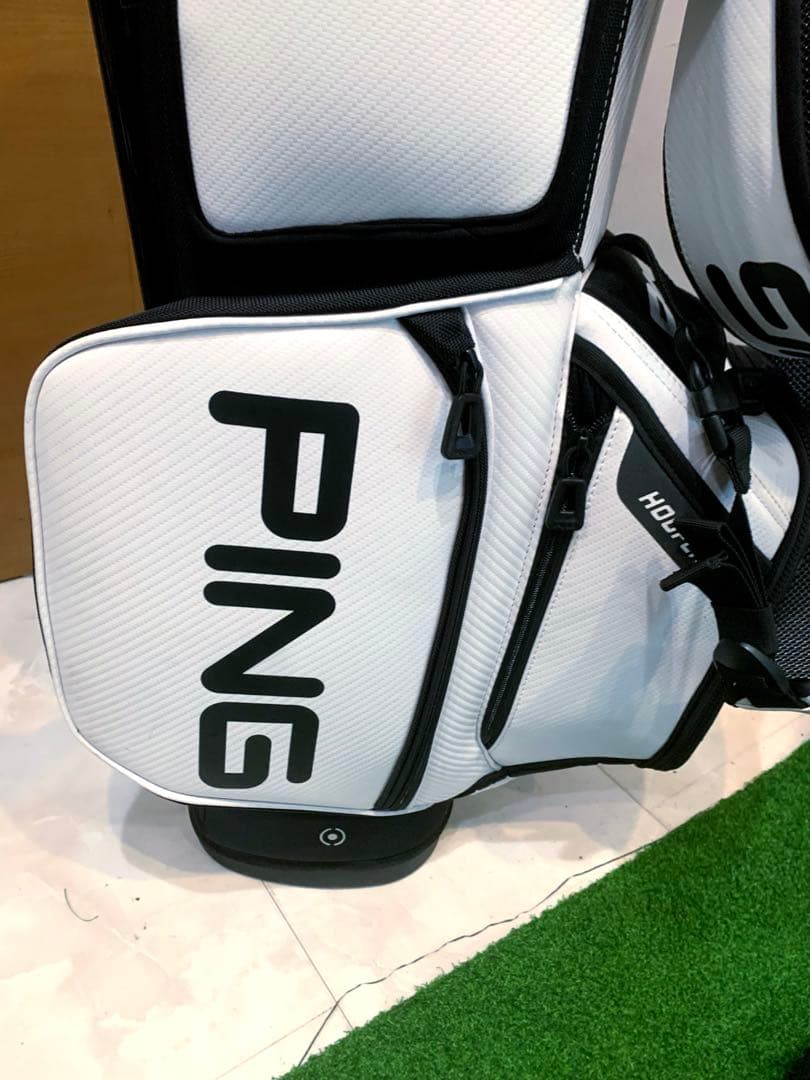 美品 PINGピンフーファーツアープ 口仕様 スタンド キャディバッグ