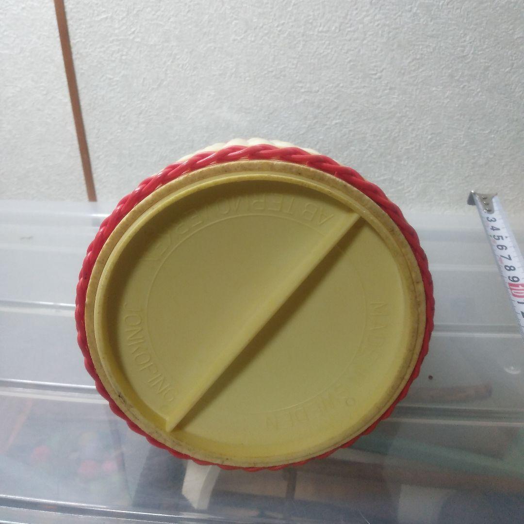 スウェーデン製ビンテージストローホーローポット