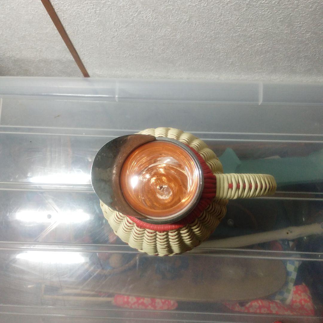 スウェーデン製ビンテージストローホーローポット