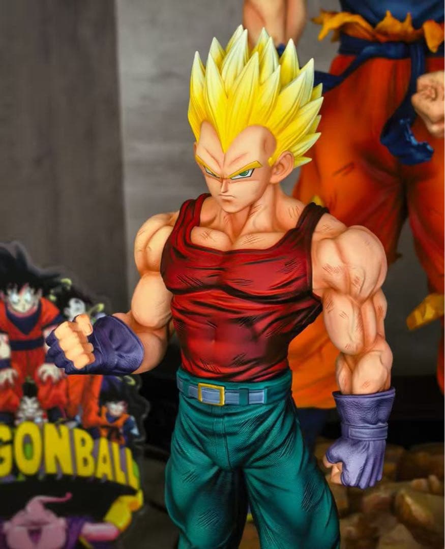 ドラゴンボール ベジータ ガレージキット ガレキ スタチュー①③