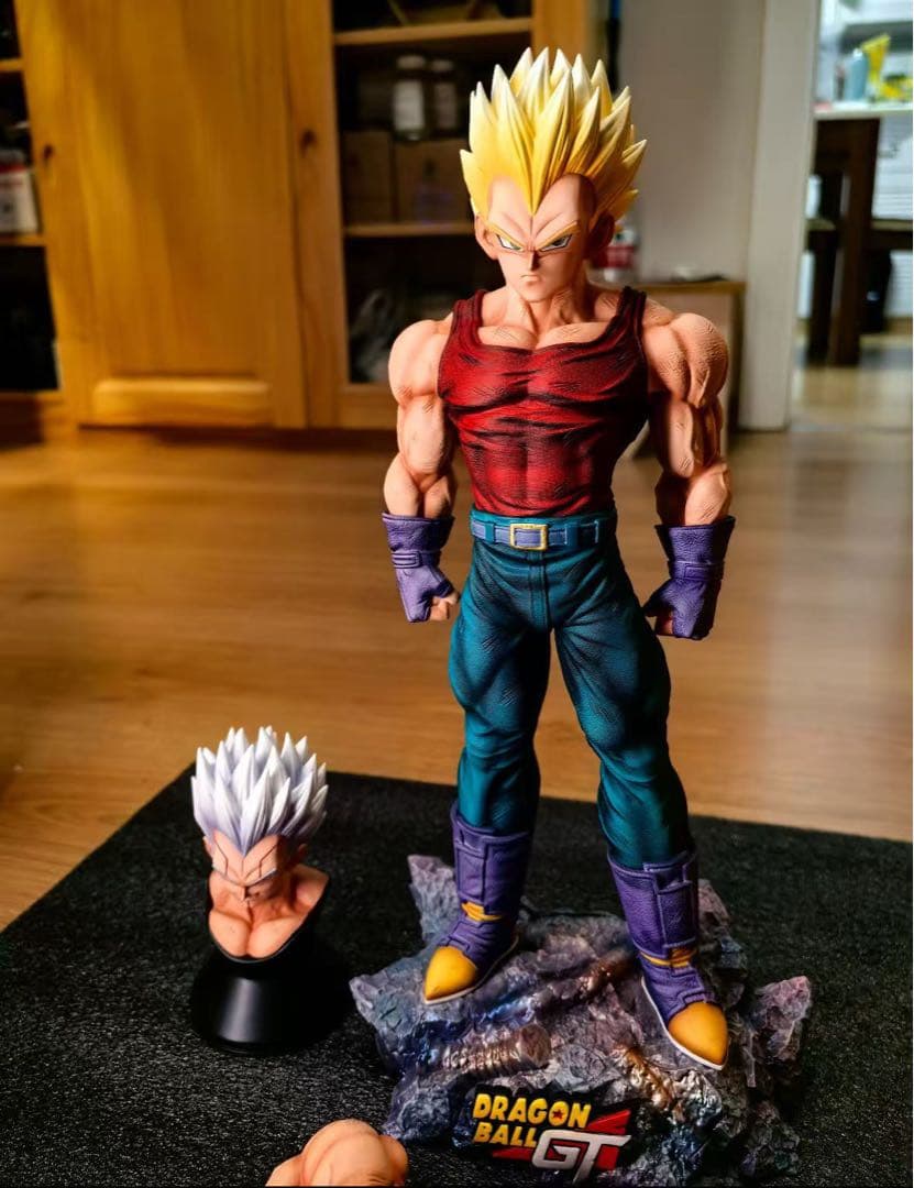 ドラゴンボール ベジータ ガレージキット ガレキ スタチュー①③