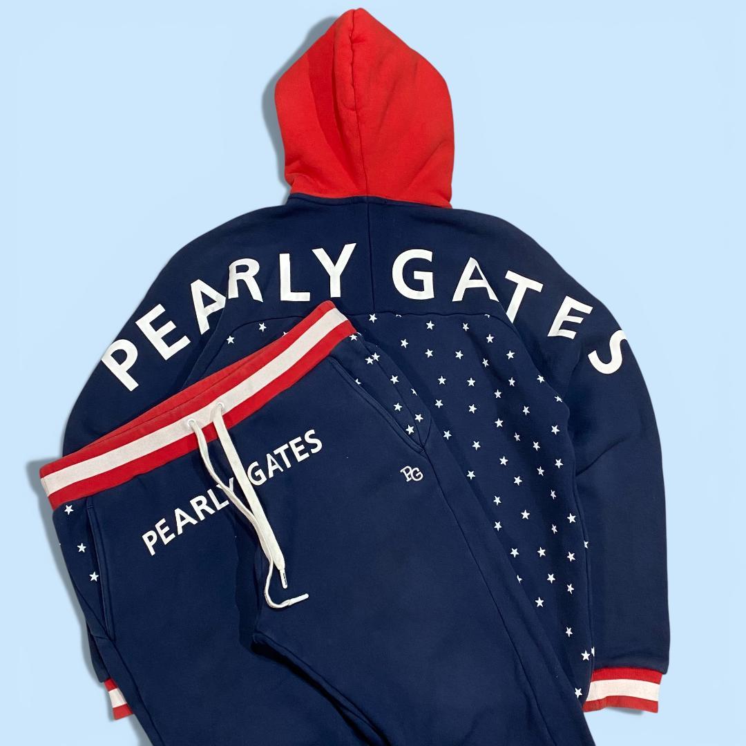 PEARLY GATES パーリーゲイツ スウェット セットアップ 5 ネイビー