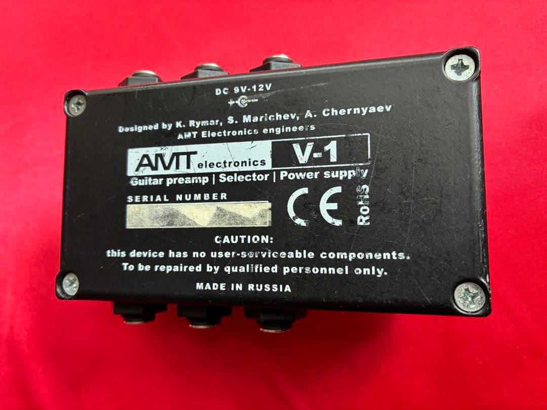 AMT Legend amps V1 Guitar Preamp 英国VOX風