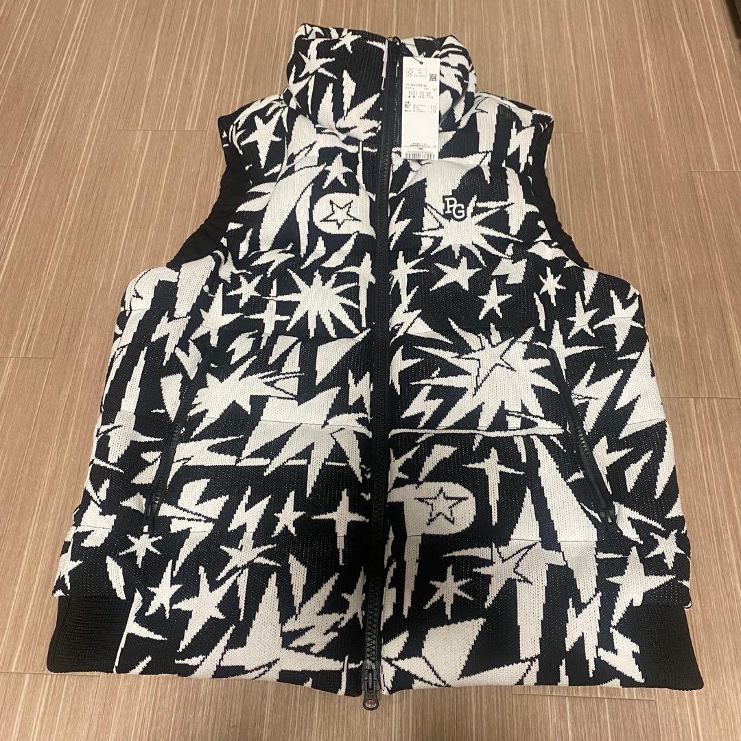 新品タグ付PEARLY GATES 星柄 ベスト サイズ4
