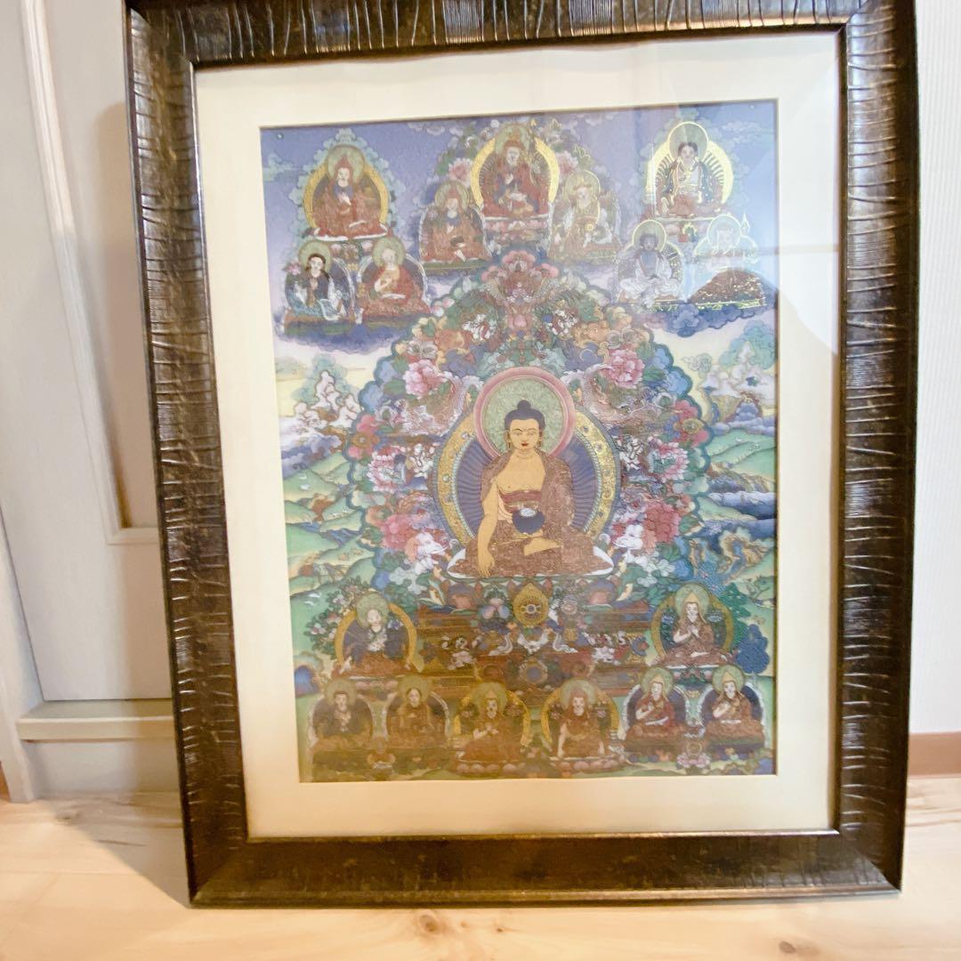 曼荼羅　絵画　ネパール