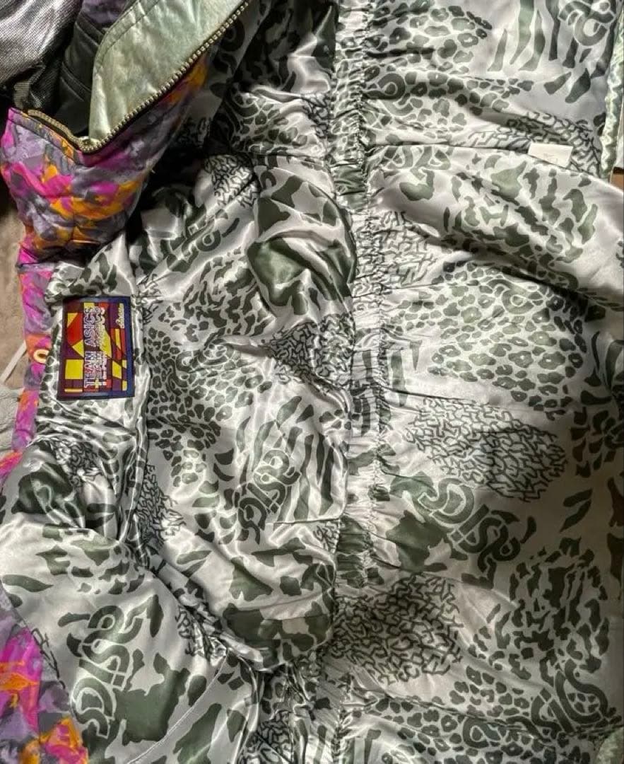 超希少 TEAM ASICS スキー スノーボードウェア 中綿