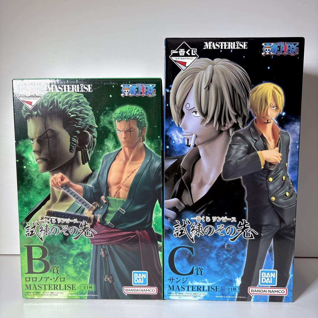 未開封 一番くじ ワンピース 試練のその先へ ゾロ サンジ フィギュア2体セット