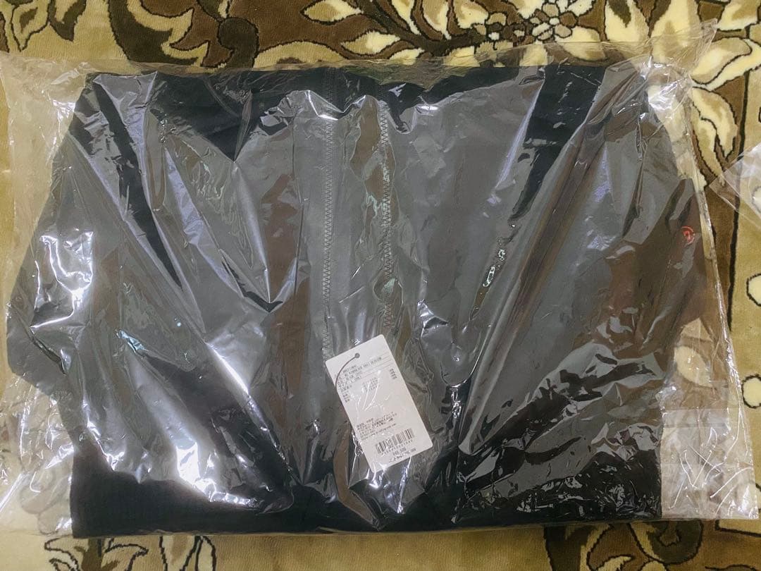 MS WINDBLOCK KNIT BLOUSON ブラック L