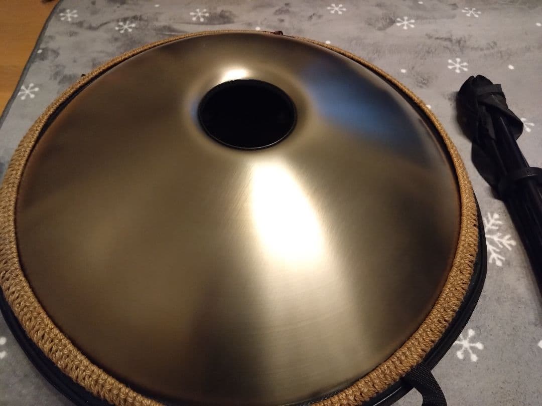 ハンドパン 本体 セット ソフトケース＆スタンド付属 パーカッション 民族楽器