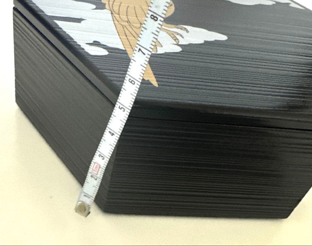 ⭐︎平安堂　六角形一段箱　山田平安堂 木製漆器 アンティーク