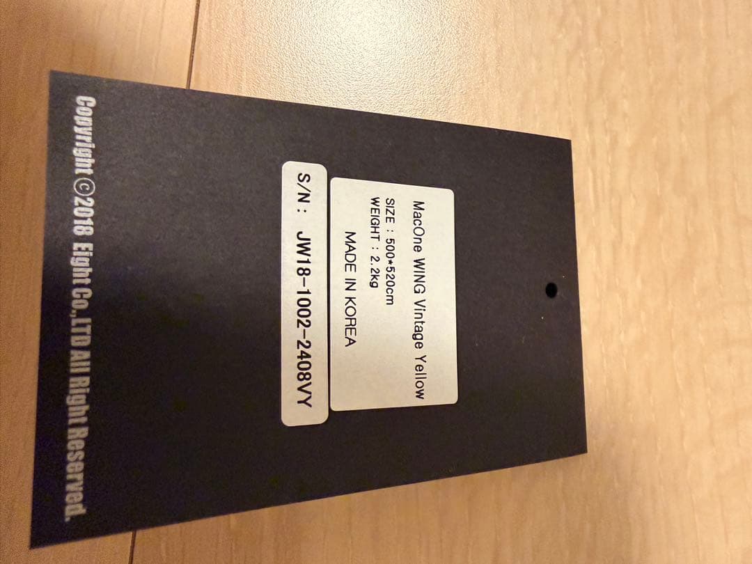 MacOneウィングタープ lavalavagearclub 試し張りのみ　美品