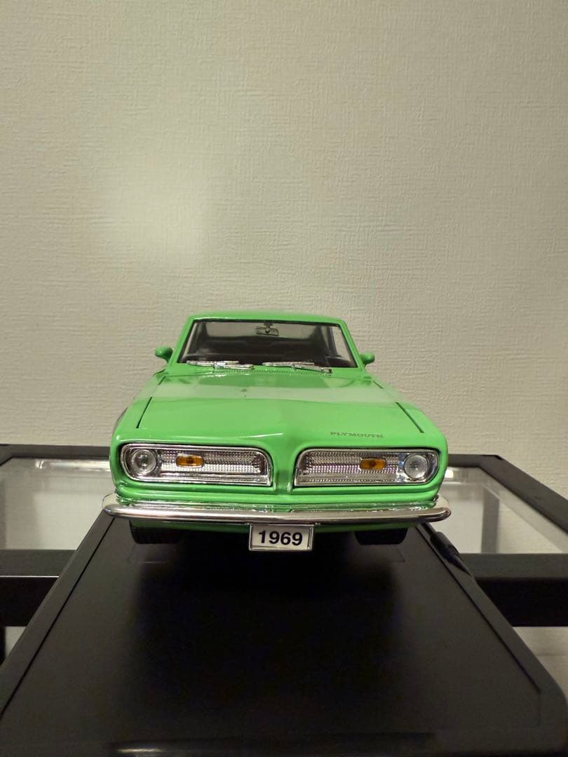 1969 Plymouth Barracuda 1/18(サブライムグリーン)