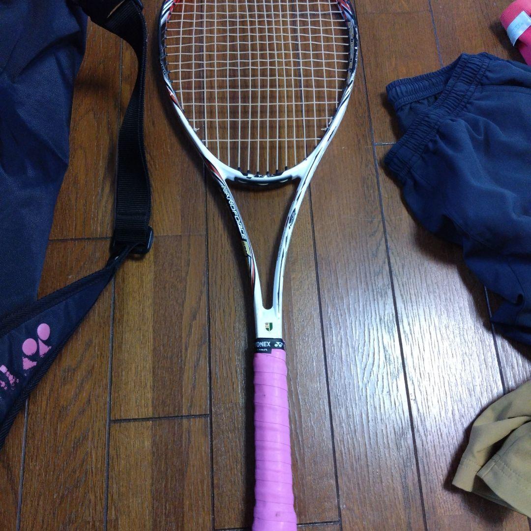 YONEX テニスラケット 3本セット バッグ ハーフパンツ付き