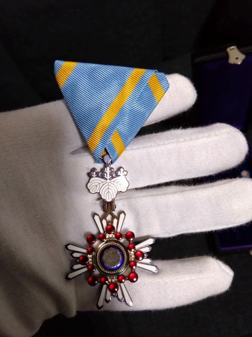 【純銀製】瑞宝単光章　勲章