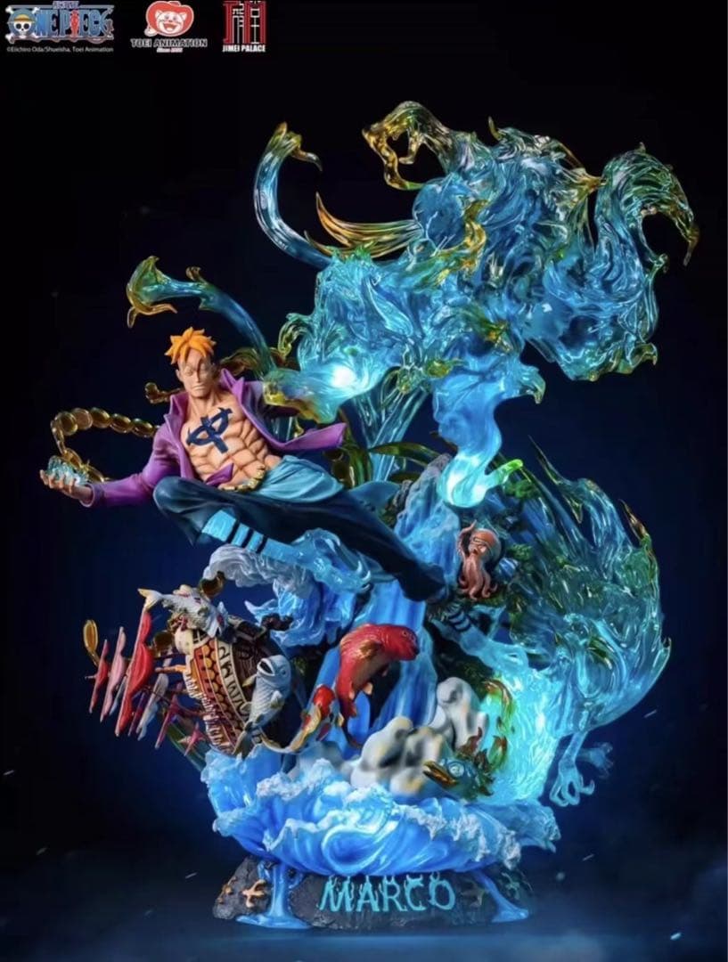 ワンピース マルコ ガレージキット ガレキ スタチュー③②