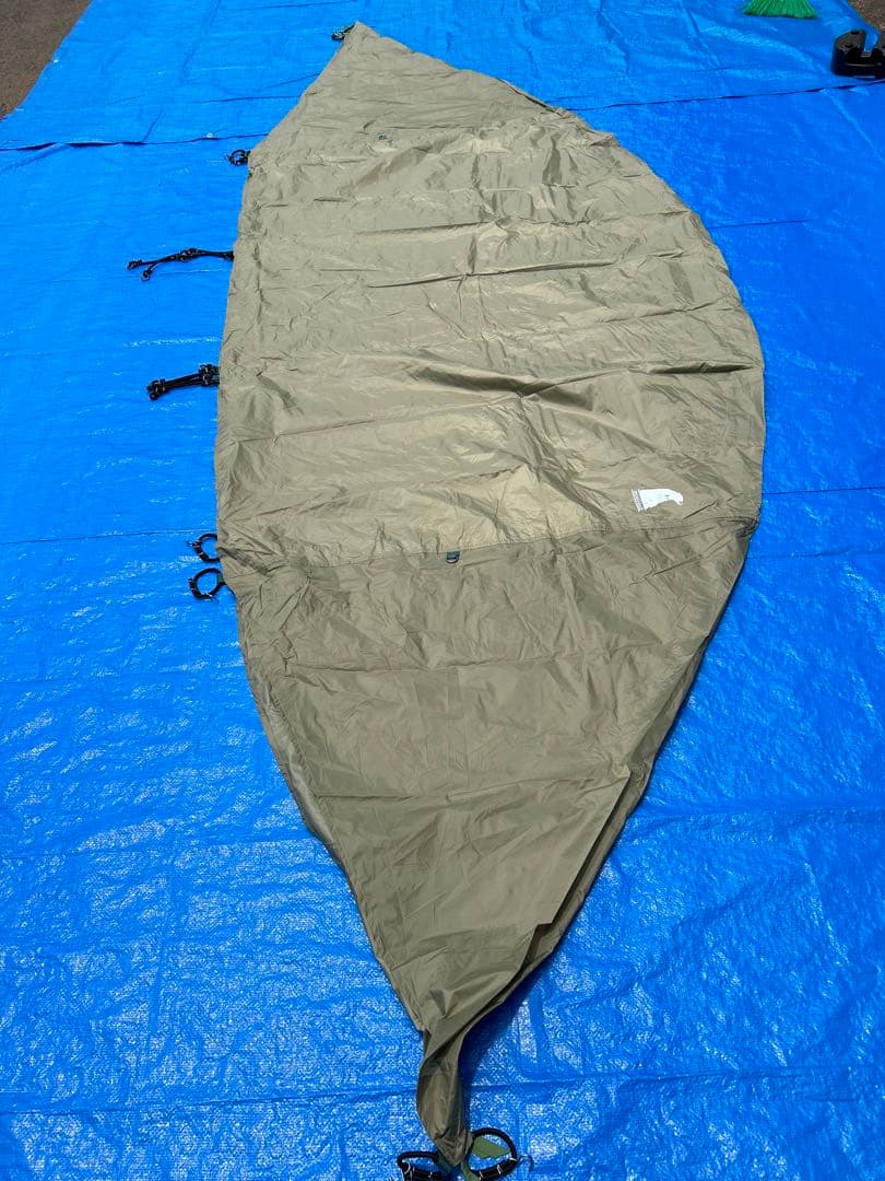 【美品】モンベル ムーンライトテントⅢ 3型 アイボリー