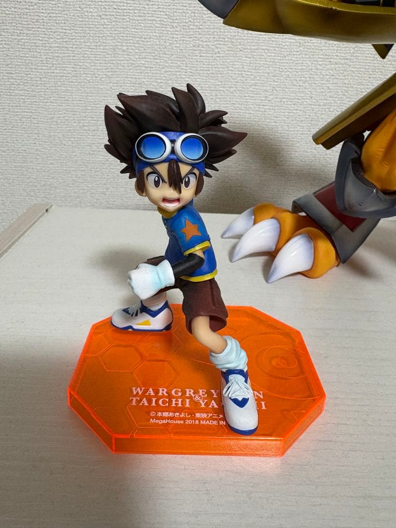 G.E.M ウォーグレイモン&八神太一 フィギュア デジモン