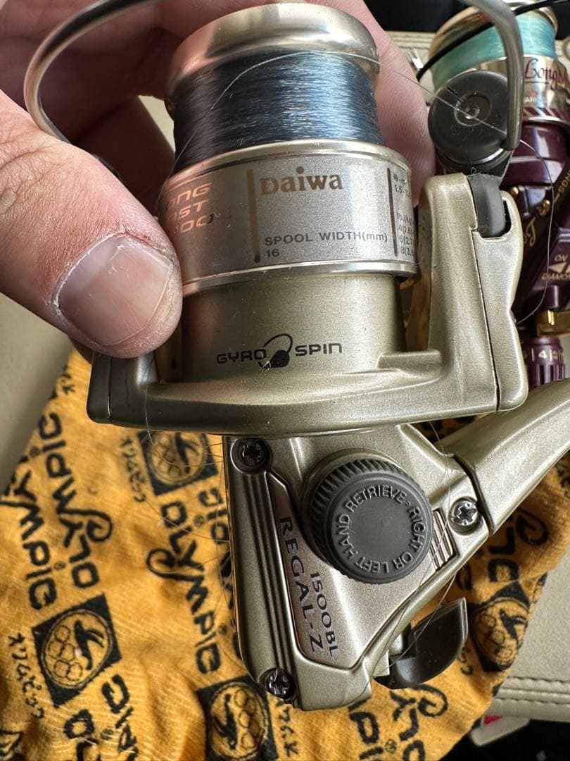 Daiwa ダイワ　RYOBI リールセット