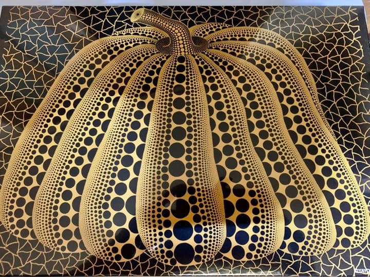 草間彌生さんの黄かぼちゃパズル