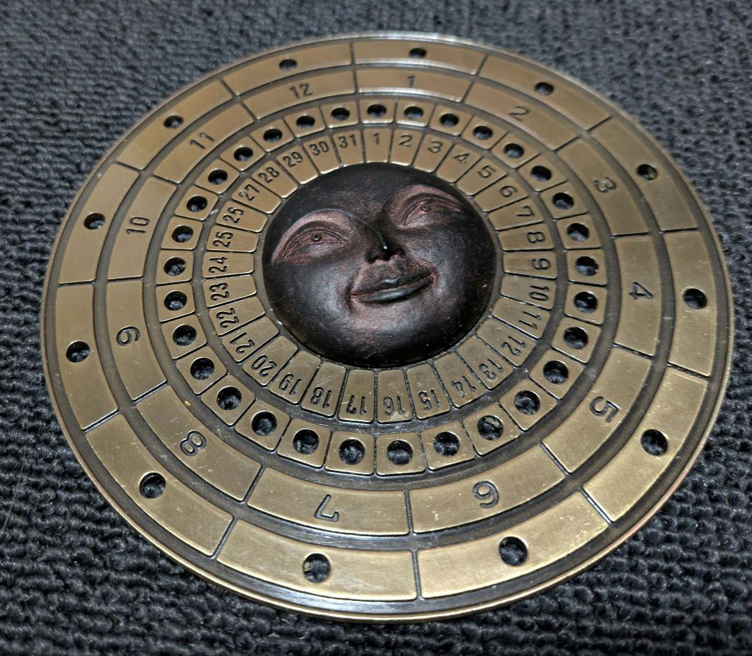 ハウルの動く城 エターナルカレンダー　万年カレンダー　カルシファー　ピン無