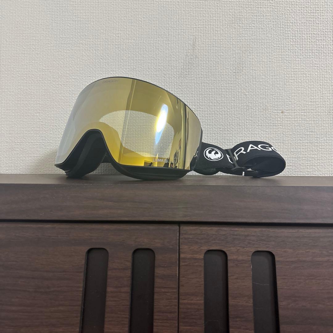 DRAGON PXV ゴーグル　LUMA LENS-GOLD lON