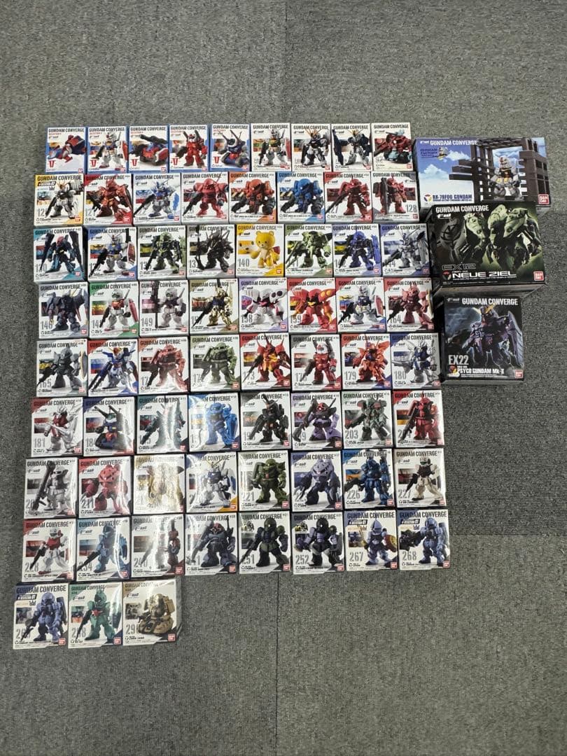 未開封GUNDAM CONVERGE フィギュアセット EX YOKOHAMA